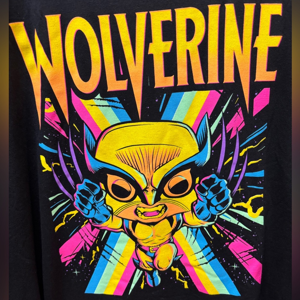 NWOT Men’s Funko Wolverine Colorful Shirt Size 2XL - Picture 2 of 3
